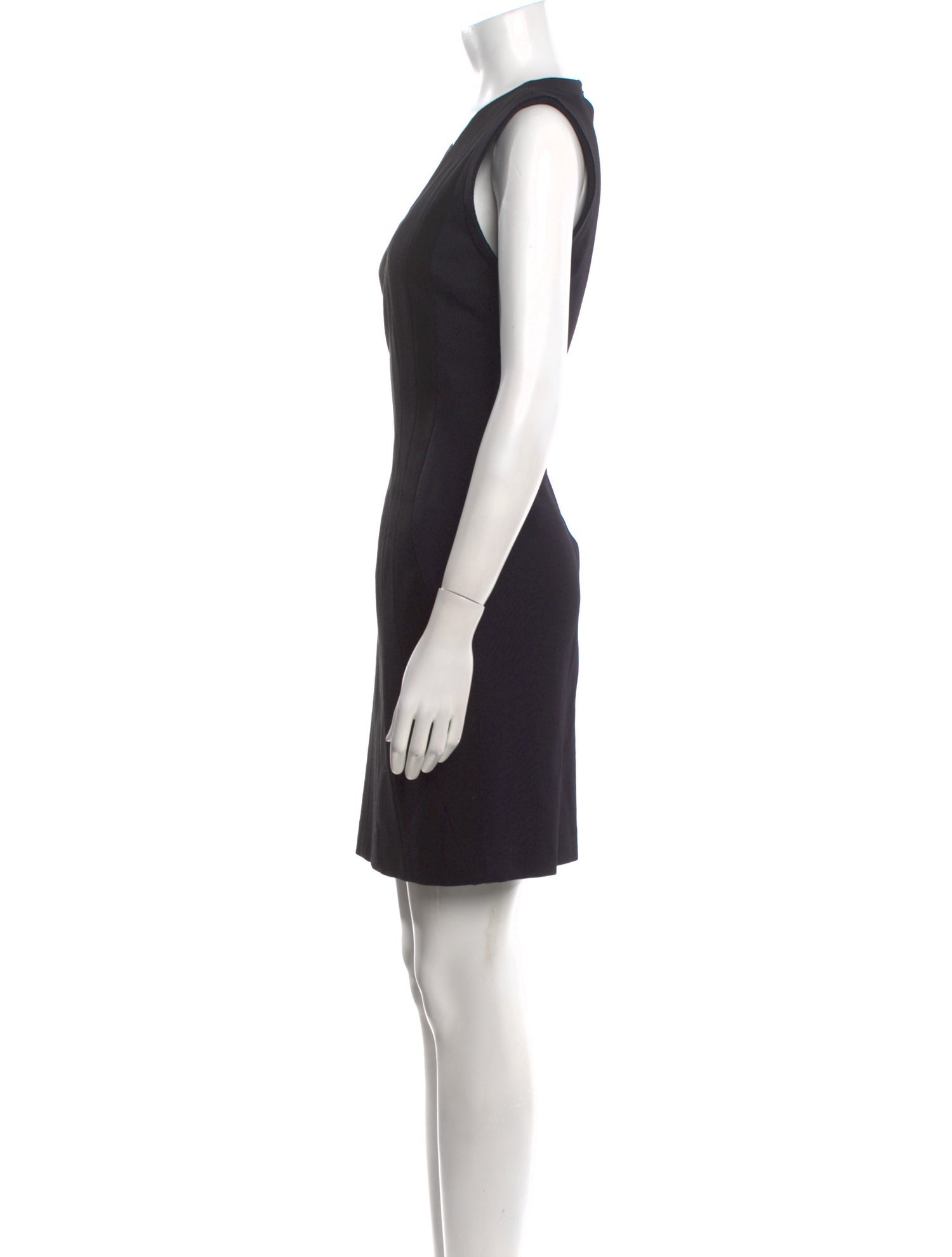 Diane von Furstenberg Scoop Neck Mini Dress