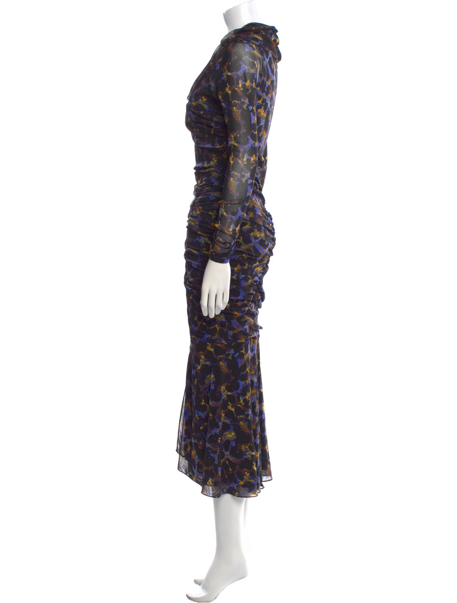 Diane von Furstenberg Printed Long Dress