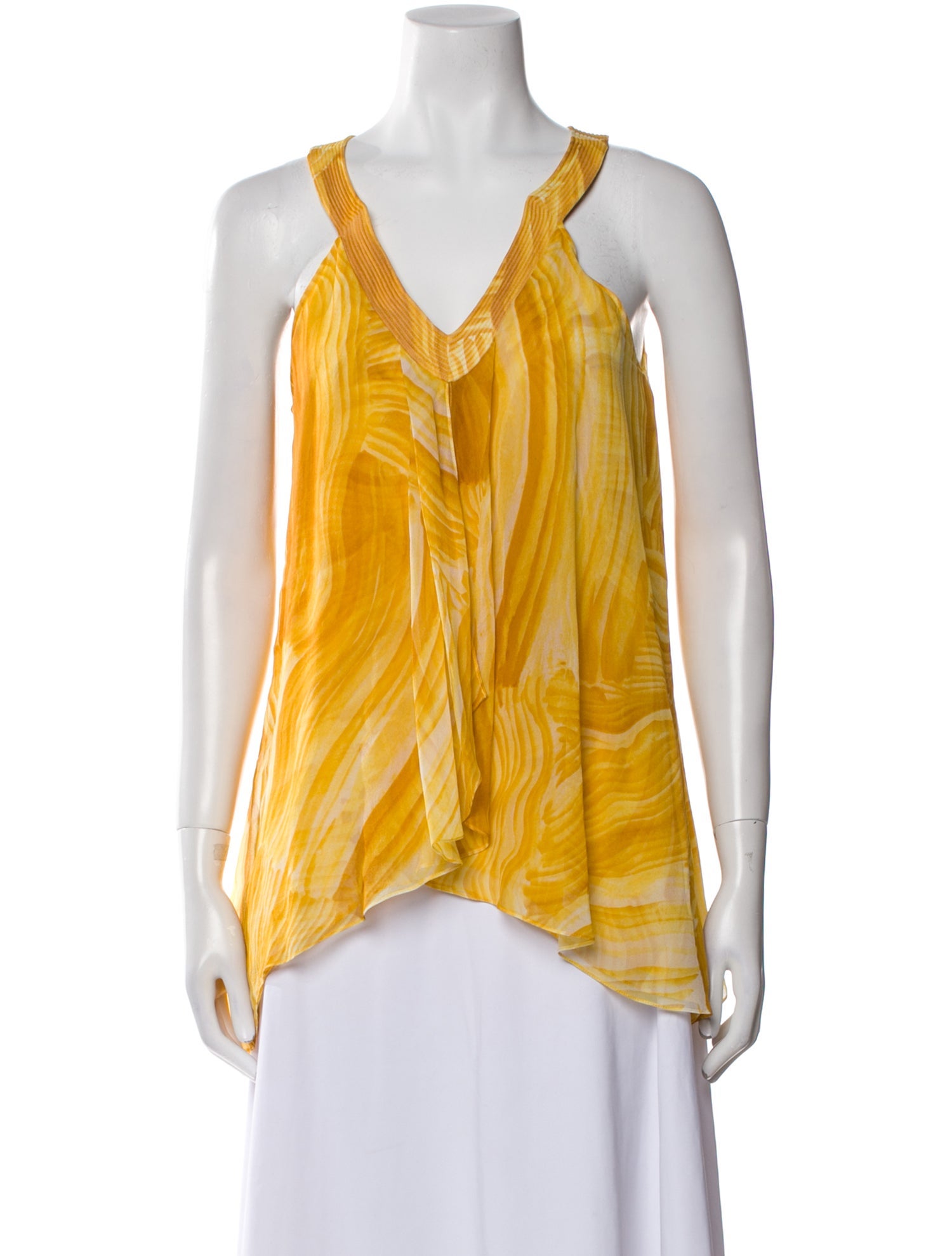 Diane von Furstenberg Silk Printed Top