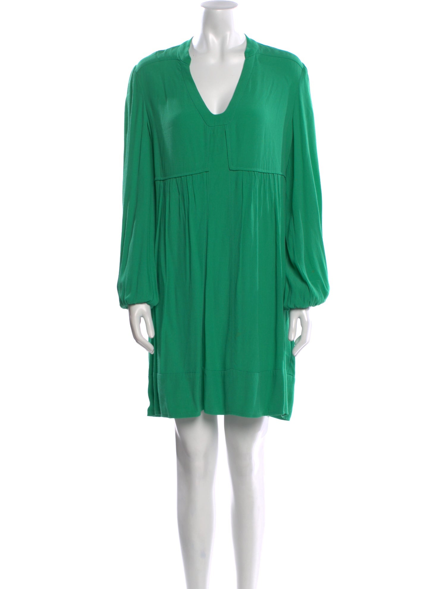 Diane von Furstenberg V-Neck Mini Dress