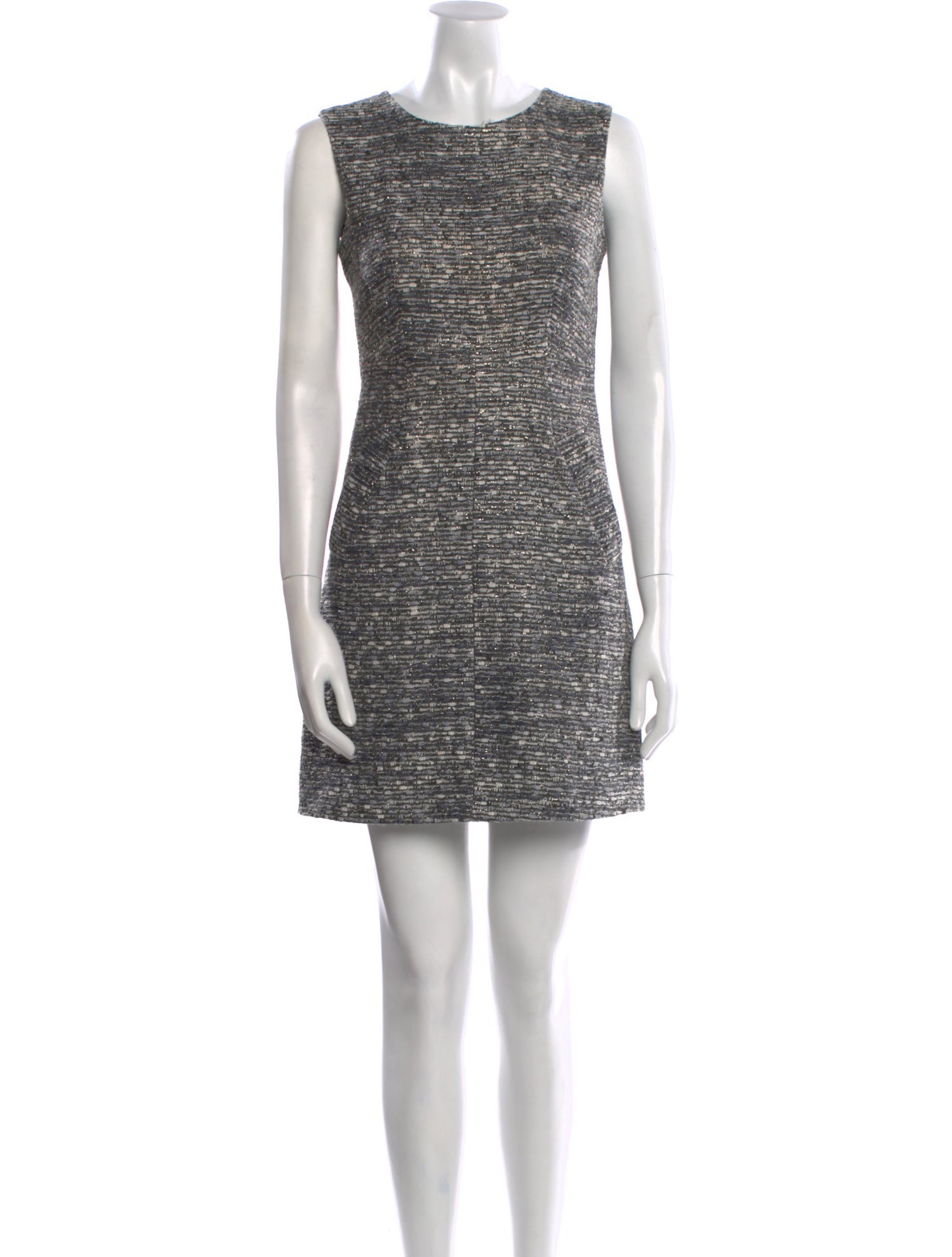 Diane von Furstenberg Crew Neck Mini Dress