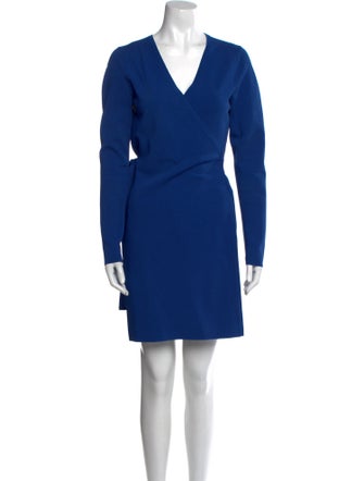 Diane von Furstenberg V-Neck Mini Dress