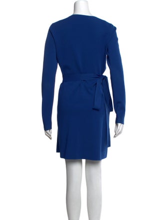 Diane von Furstenberg V-Neck Mini Dress