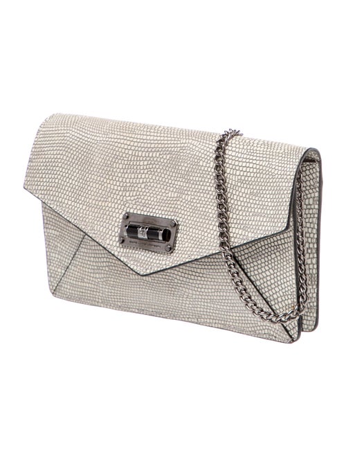 Diane von Furstenberg Embossed Leather Portfolio