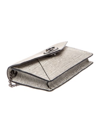 Diane von Furstenberg Embossed Leather Portfolio