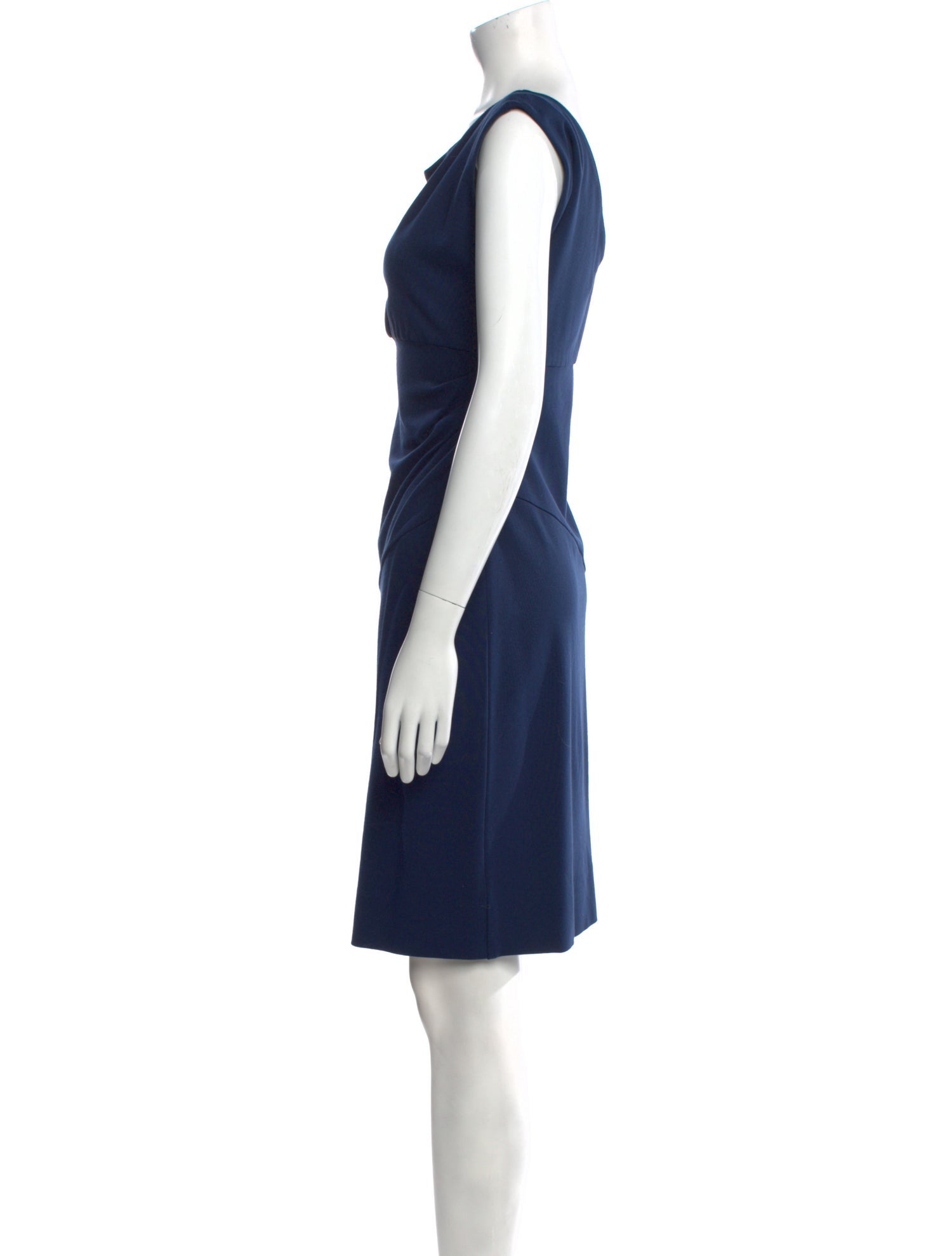 Diane von Furstenberg Bateau Neckline Knee-Length Dress