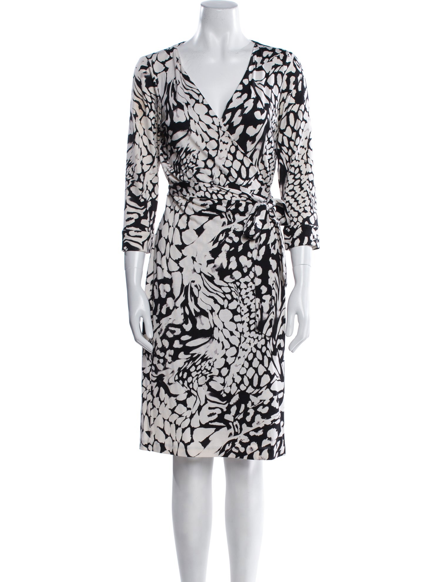 Diane von Furstenberg Silk Knee-Length Dress