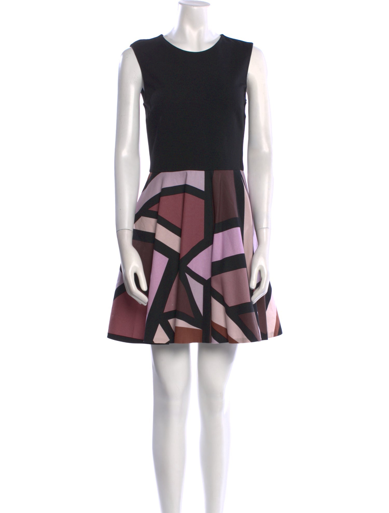 Diane von Furstenberg Printed Mini Dress