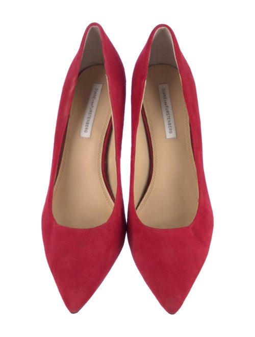 Diane von Furstenberg Suede Pumps