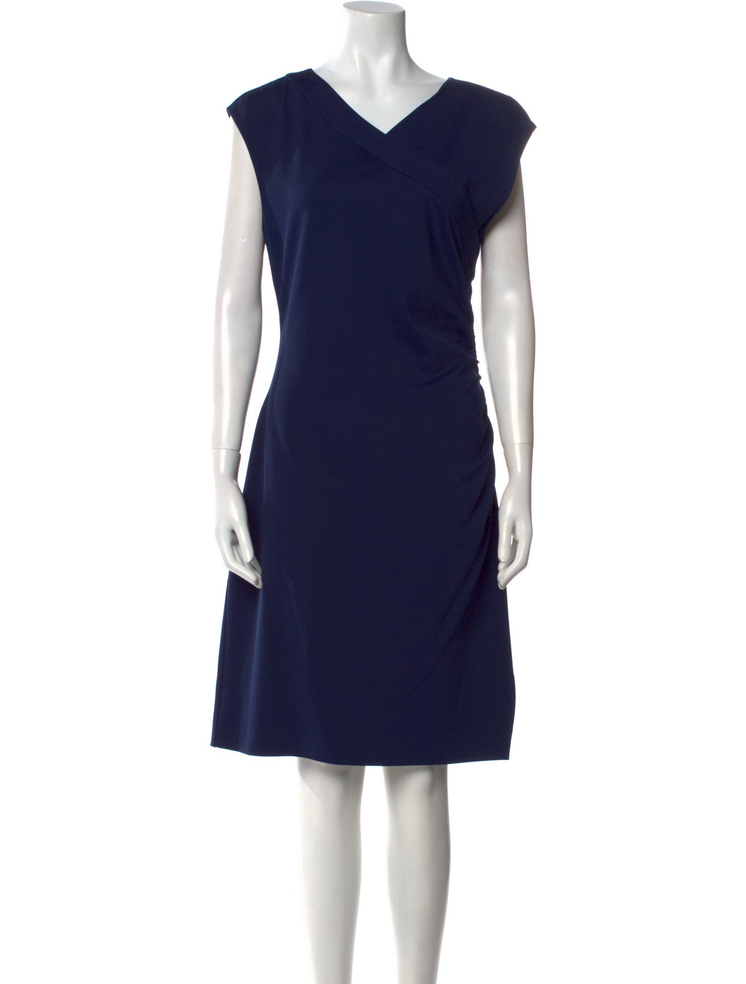 Diane von Furstenberg V-Neck Knee-Length Dress