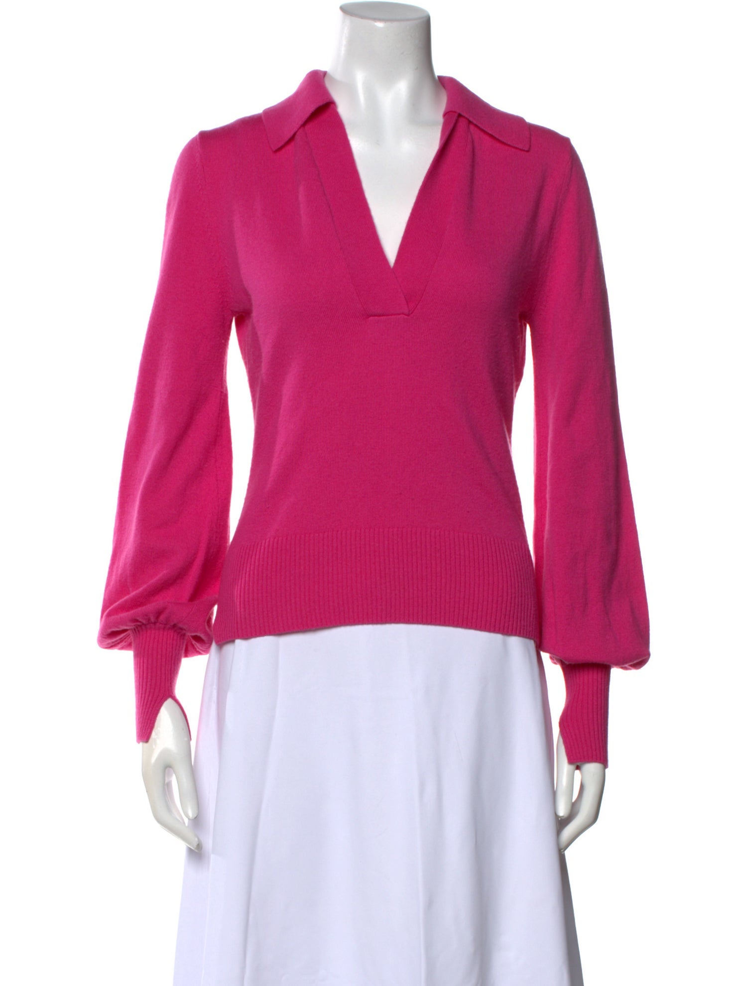 Diane von Furstenberg Wool V-Neck Sweater