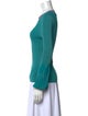 Diane von Furstenberg Crew Neck Long Sleeve Top