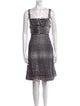 Diane von Furstenberg Wool Knee-Length Dress