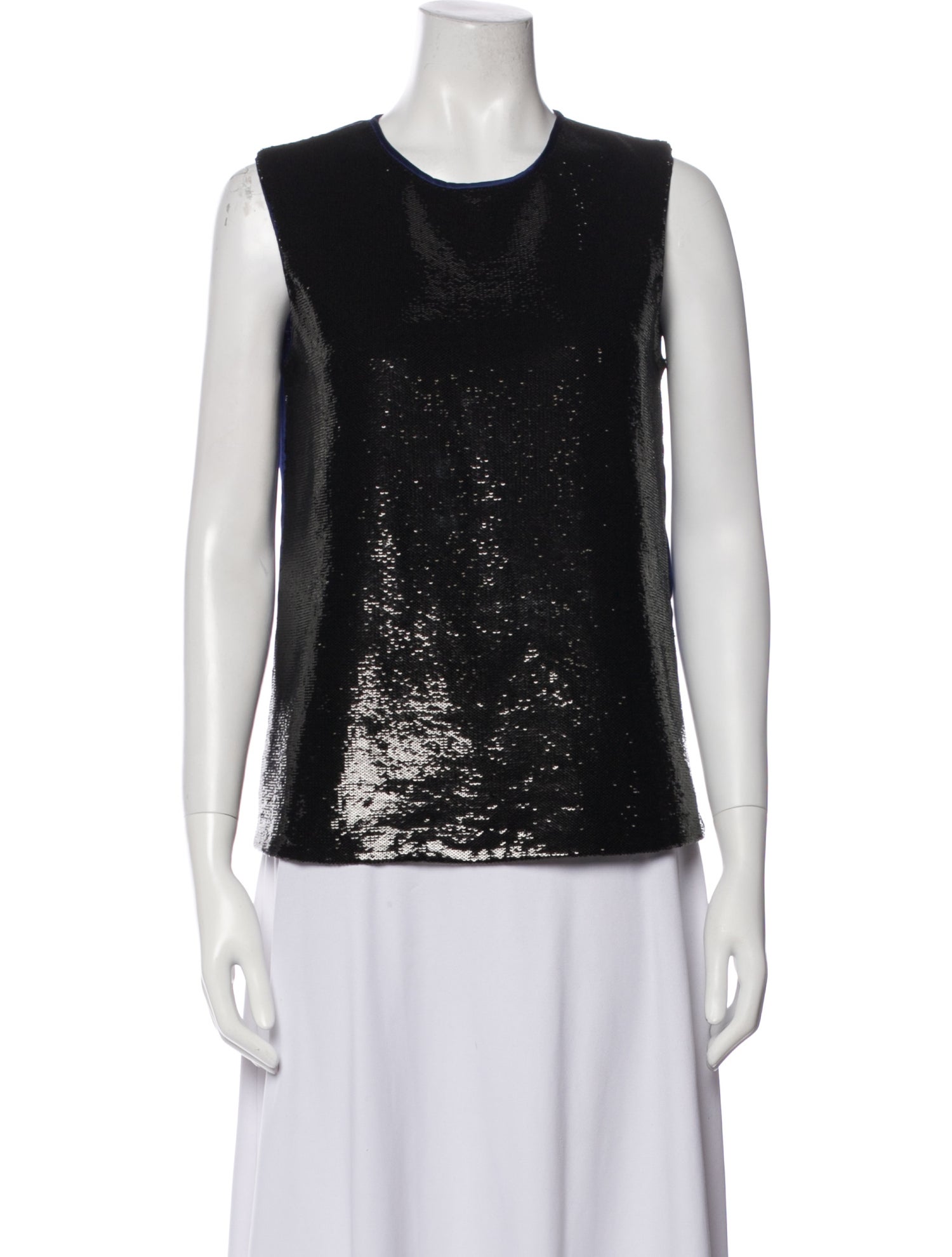 Diane von Furstenberg Nylon Crew Neck Top