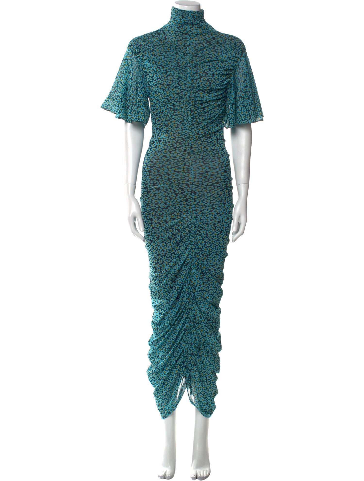 Diane von Furstenberg Nylon Knee-Length Dress