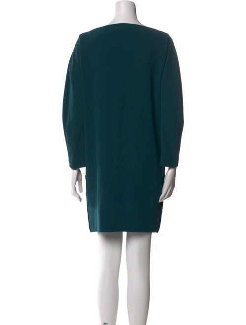 Diane von Furstenberg Bateau Neckline Mini Dress