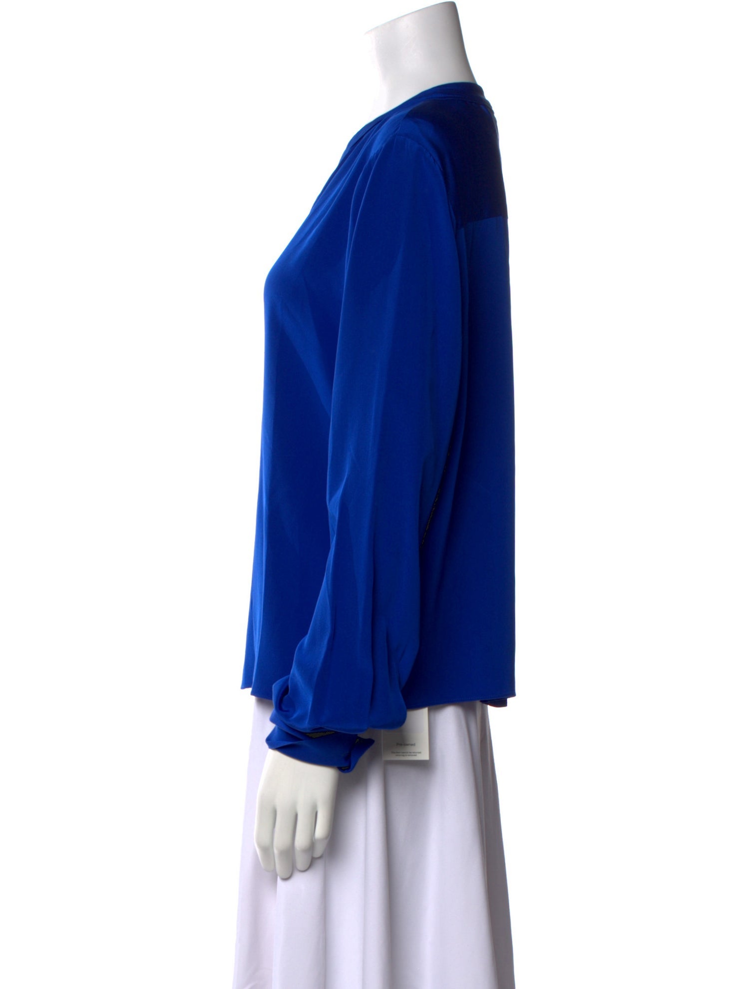 Diane von Furstenberg Silk V-Neck Blouse