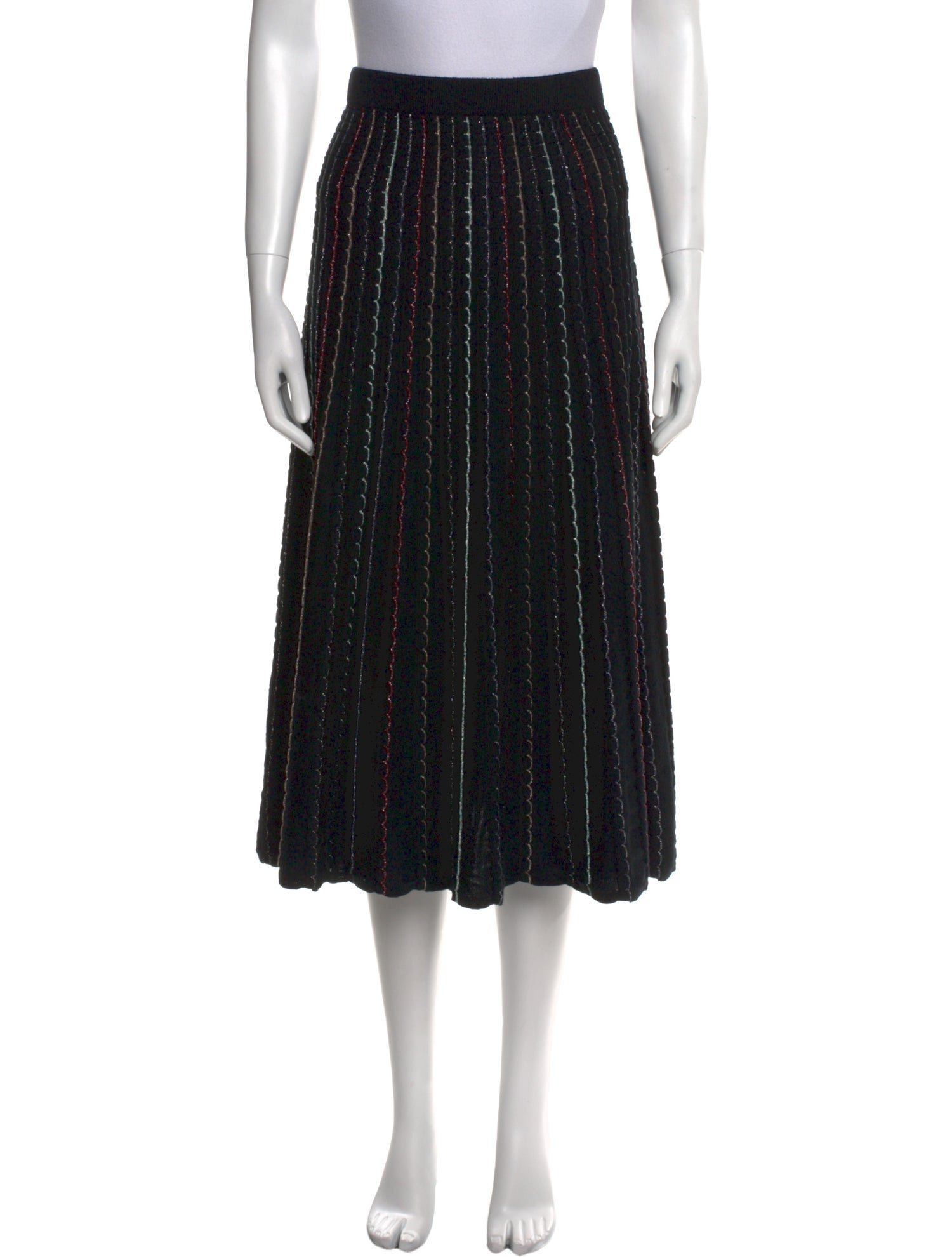 Diane von Furstenberg Wool Midi Length Skirt