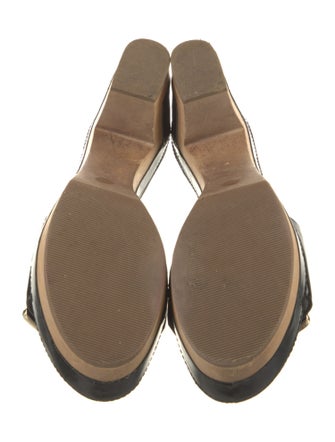 Diane von Furstenberg Patent Leather Slides