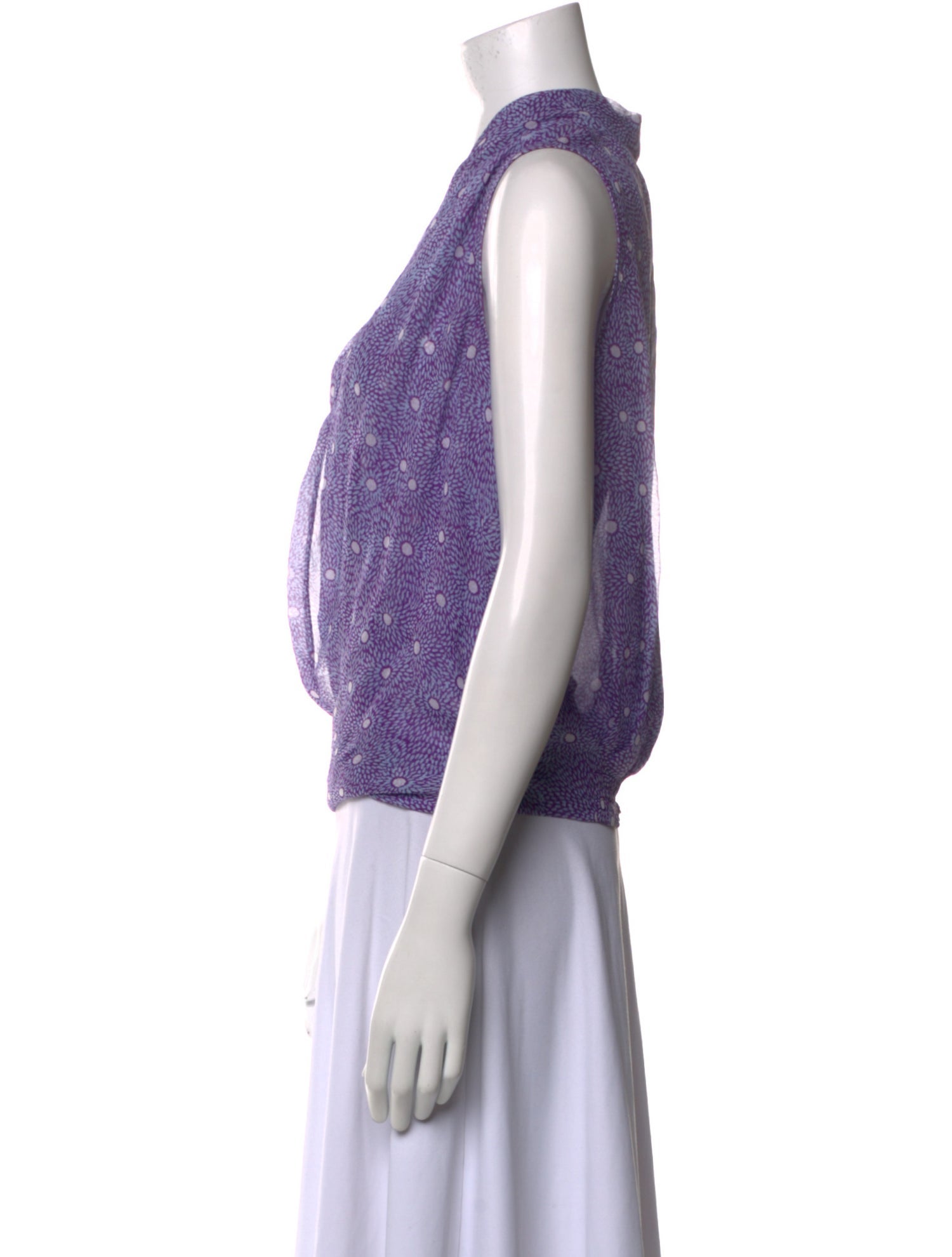 Diane von Furstenberg Silk Printed Top