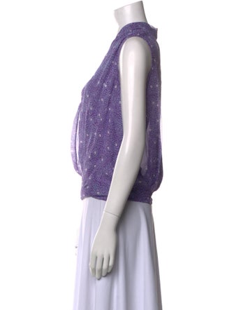 Diane von Furstenberg Silk Printed Top