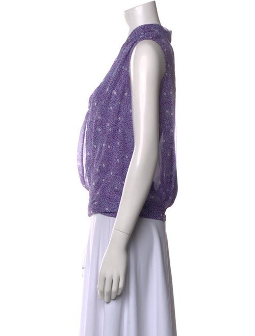 Diane von Furstenberg Silk Printed Top