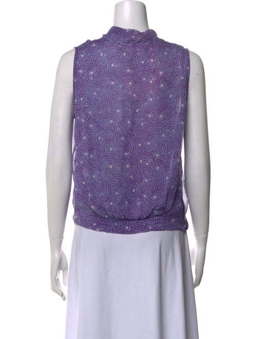 Diane von Furstenberg Silk Printed Top