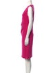 Diane von Furstenberg V-Neck Knee-Length Dress