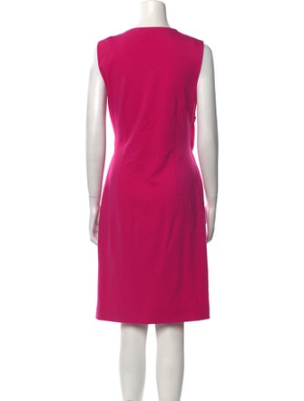 Diane von Furstenberg V-Neck Knee-Length Dress