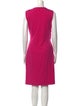 Diane von Furstenberg V-Neck Knee-Length Dress