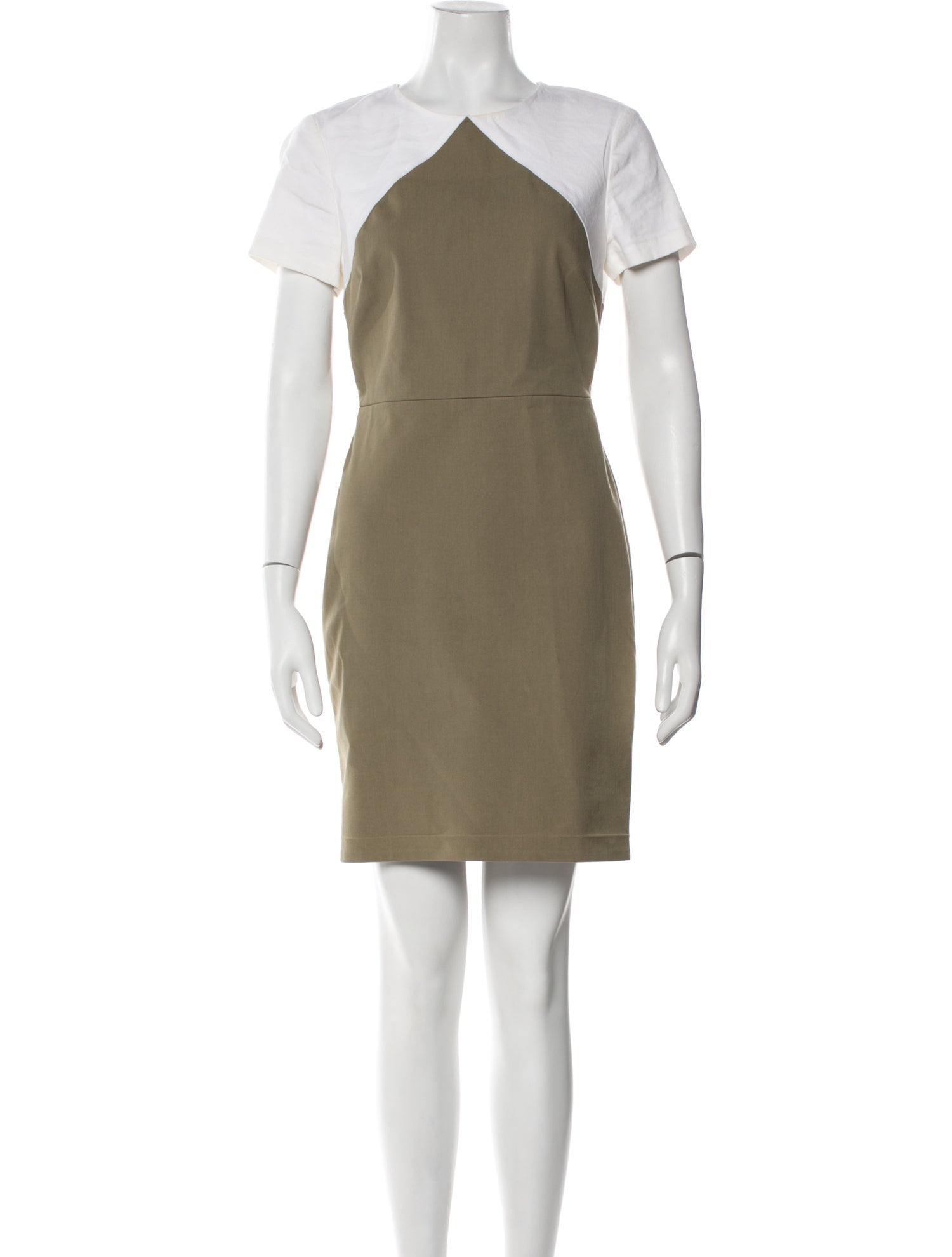 Diane von Furstenberg V-Neck Mini Dress