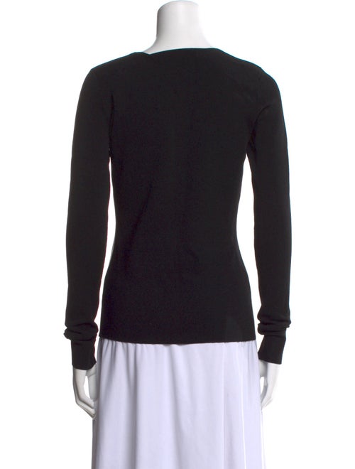Diane von Furstenberg Colorblock Pattern Crew Neck Sweater