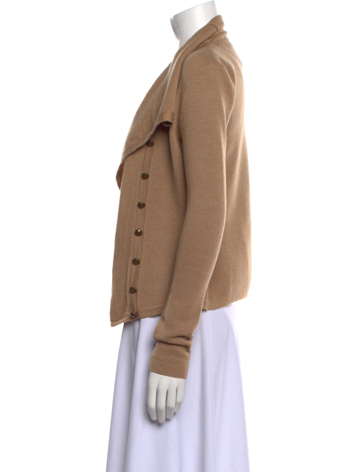 Diane von Furstenberg Wool Open Front Sweater