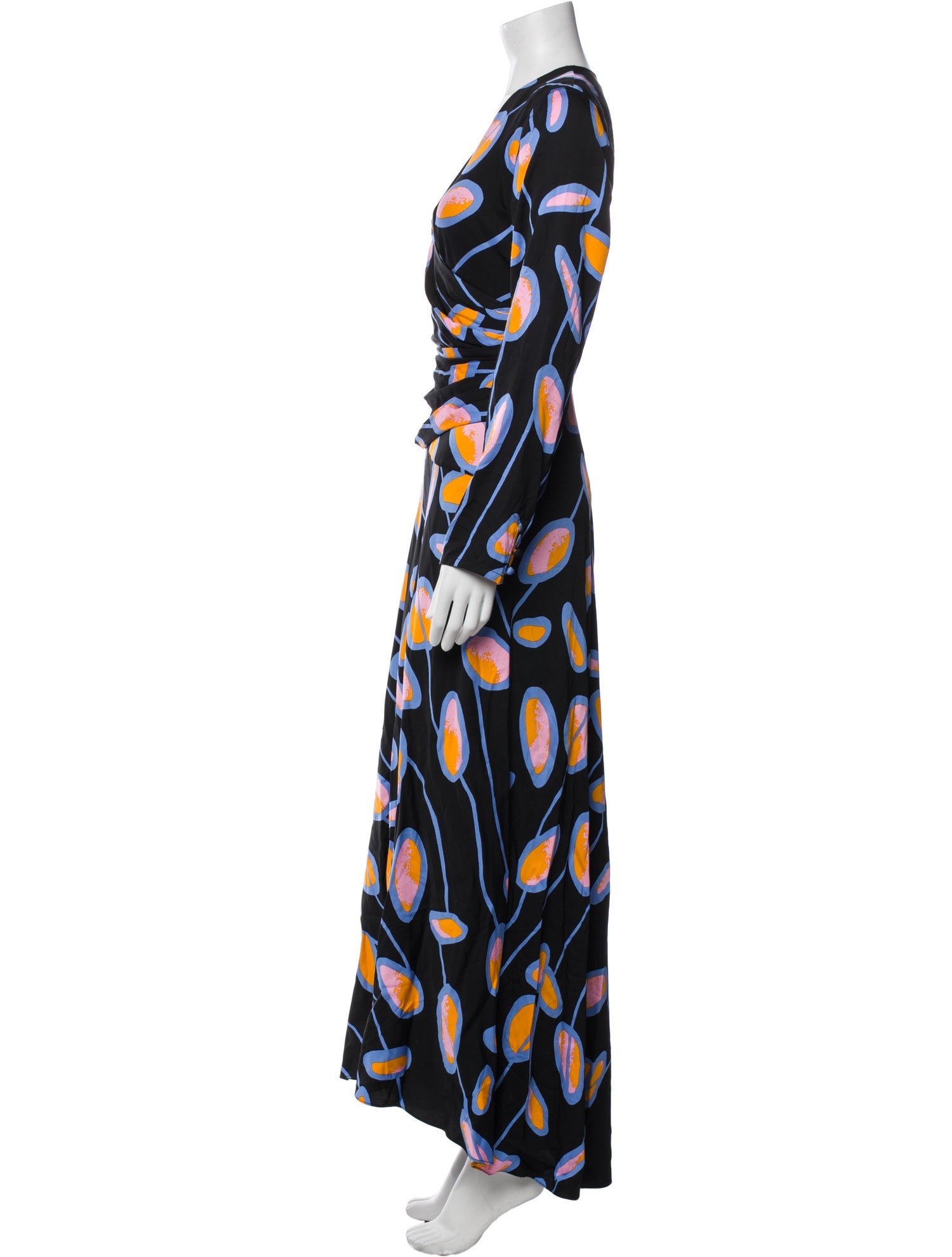 Diane von Furstenberg Printed Long Dress