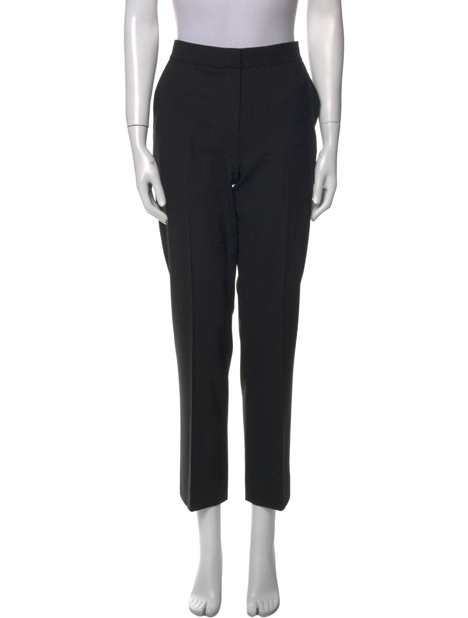Diane von Furstenberg Wool Straight Leg Pants