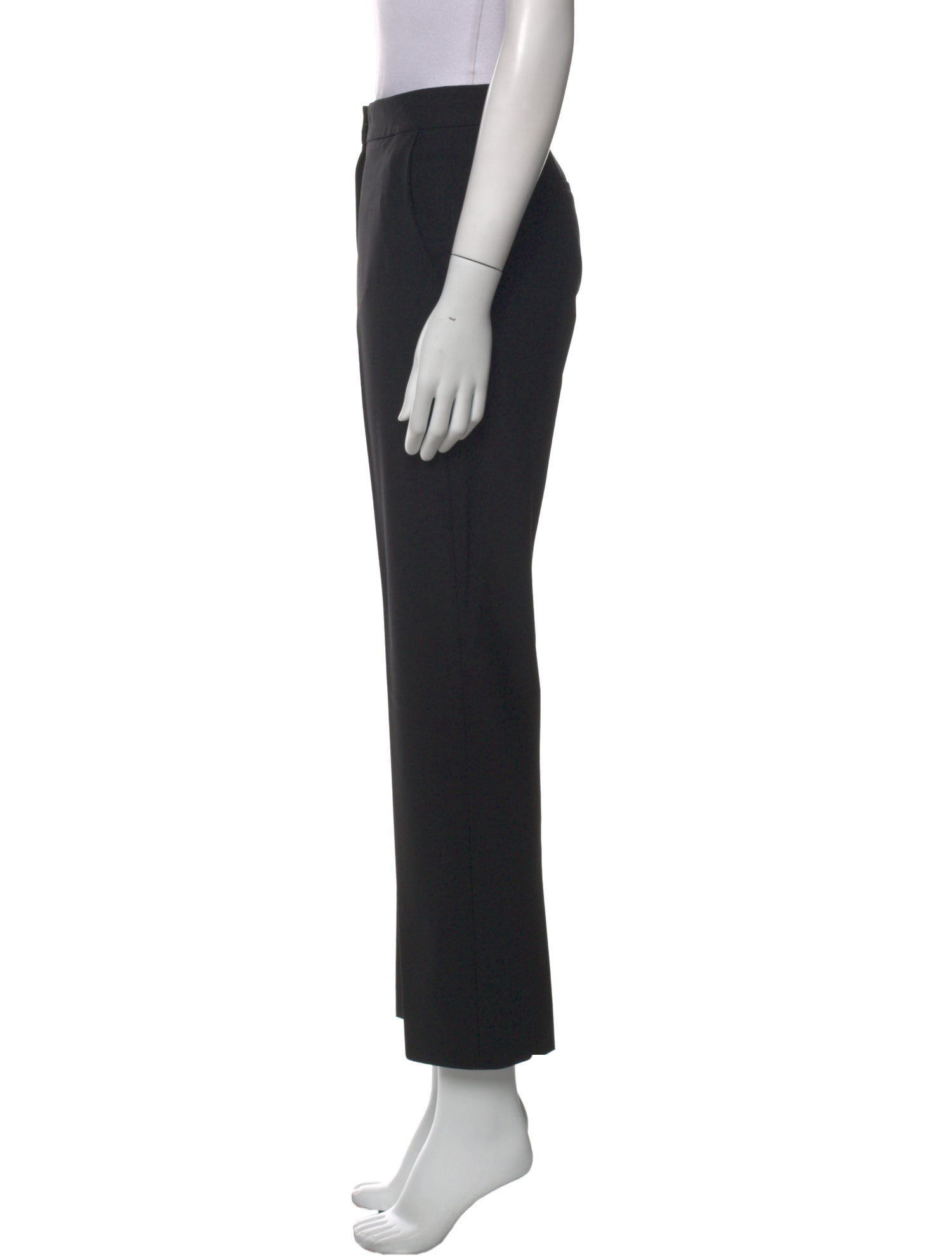 Diane von Furstenberg Wool Straight Leg Pants