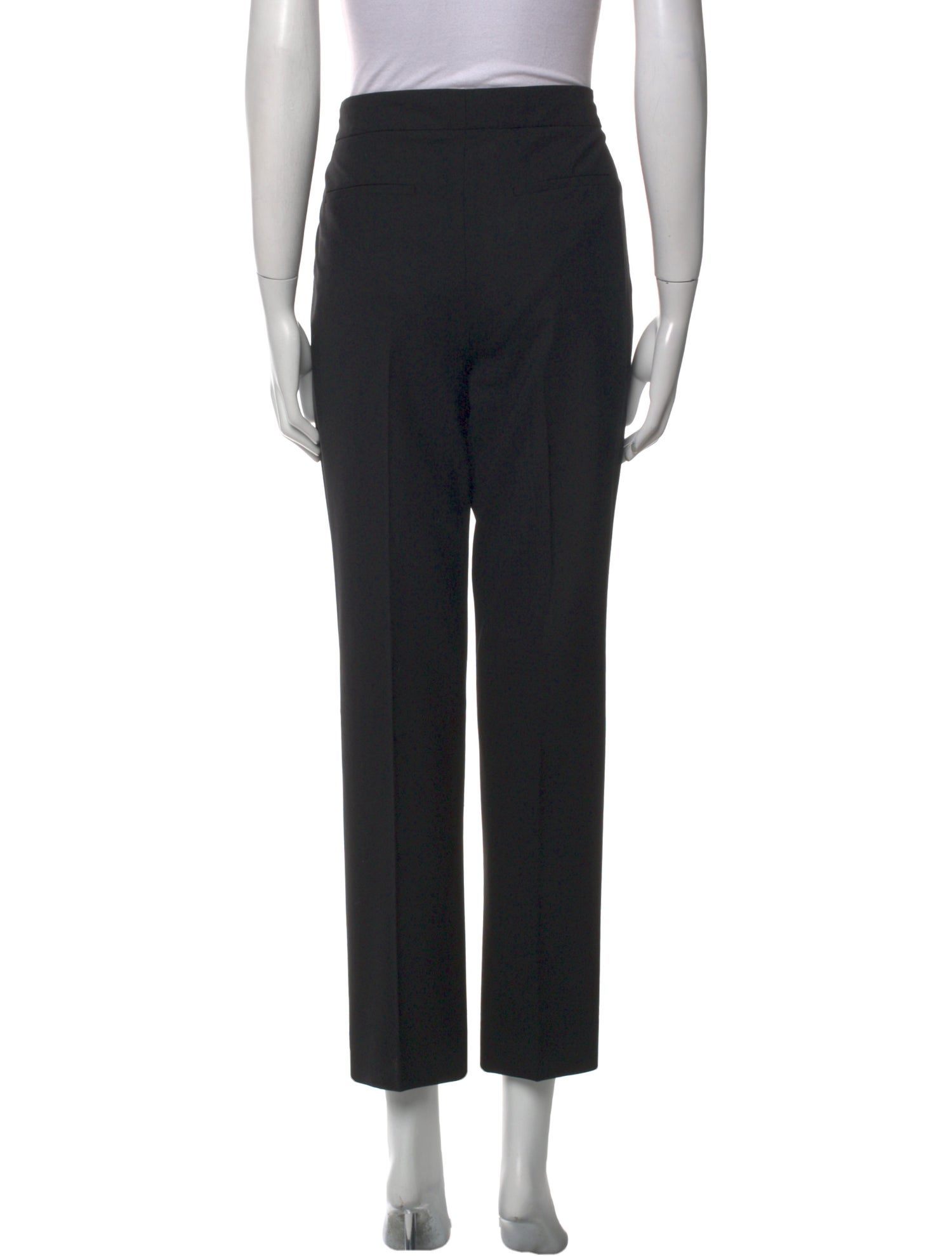 Diane von Furstenberg Wool Straight Leg Pants