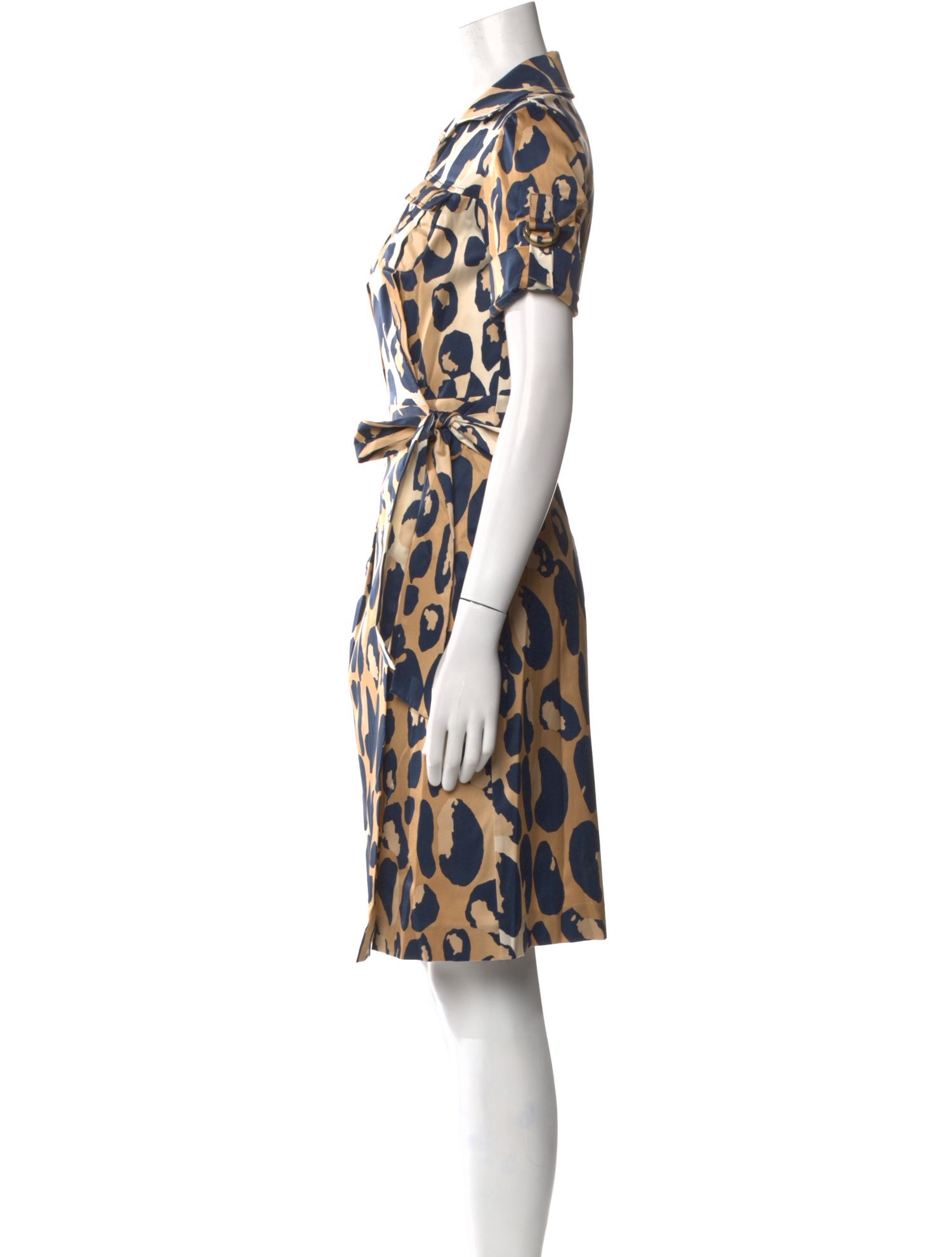 Diane von Furstenberg Printed Knee-Length Dress