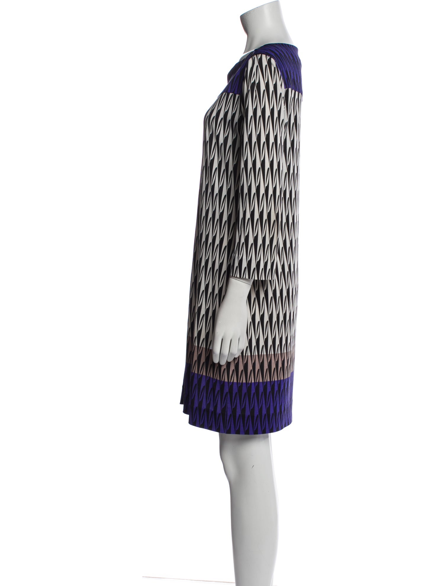 Diane von Furstenberg Printed Mini Dress