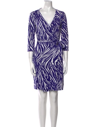 Diane von Furstenberg Printed Mini Dress
