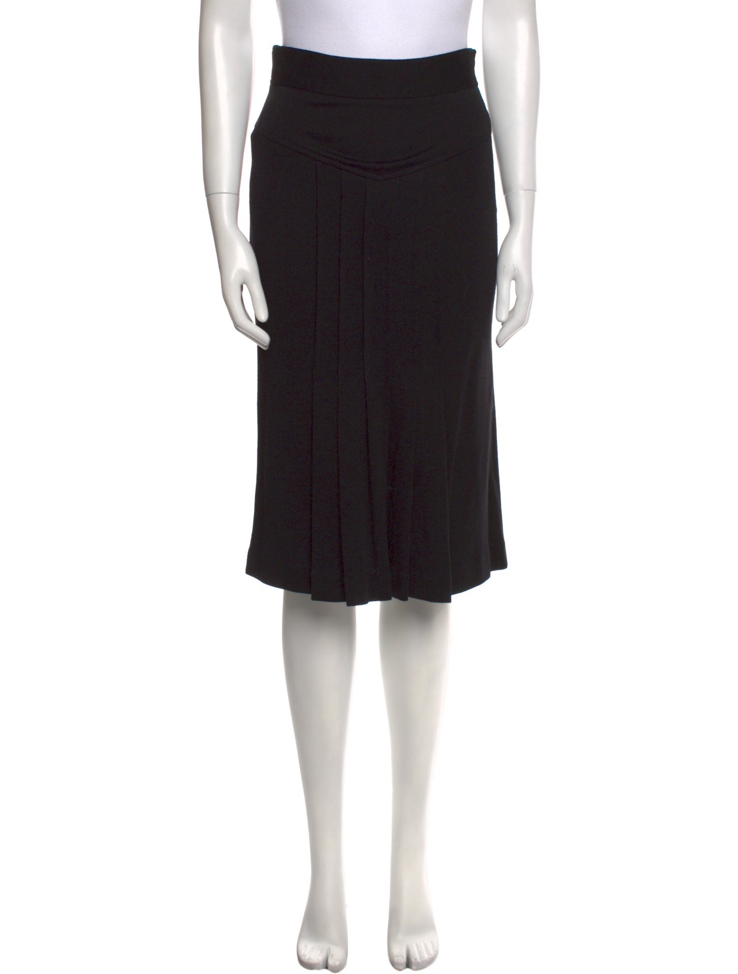 Diane von Furstenberg Ruffle Embellishment Knee-Length Skirt