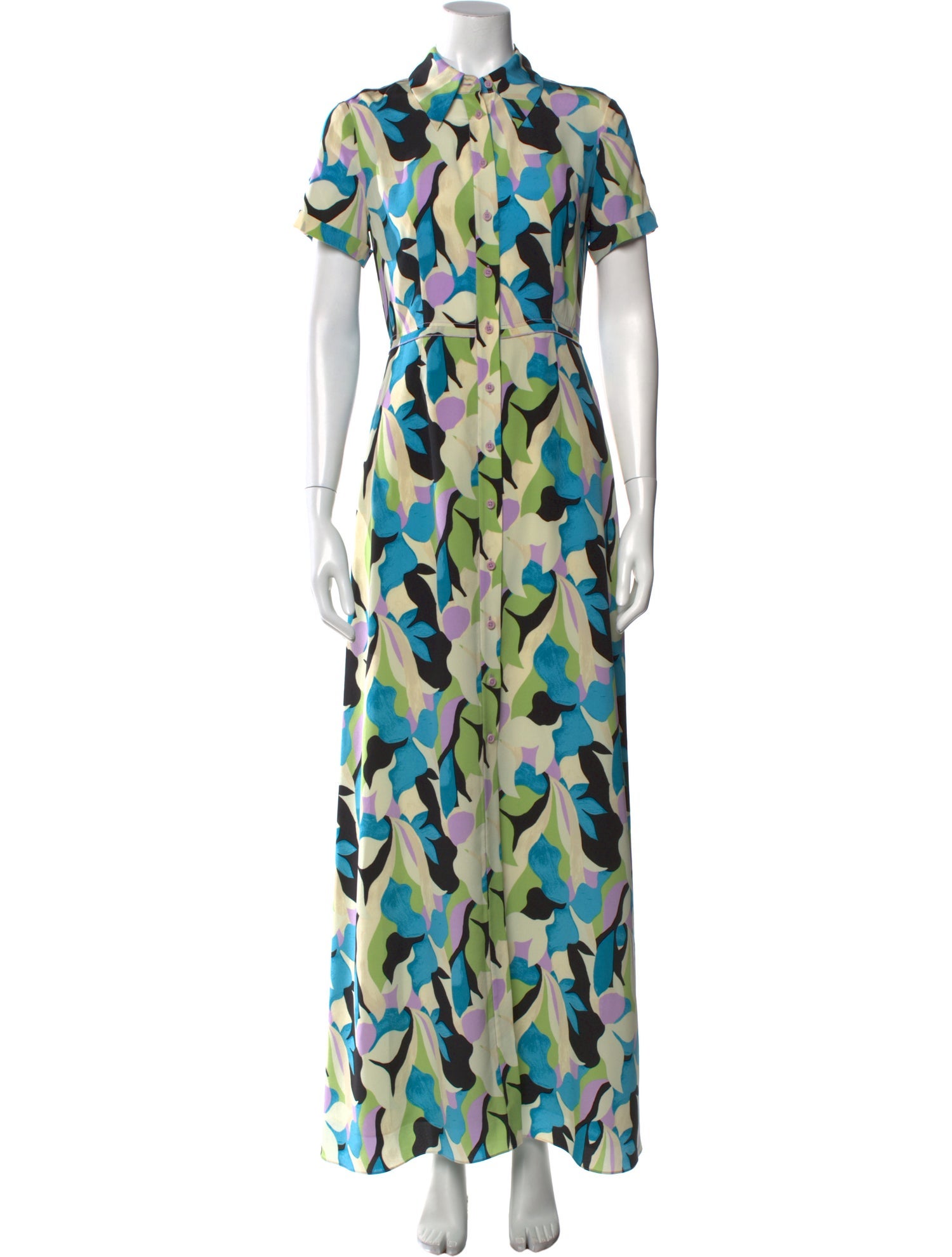 Diane von Furstenberg Silk Long Dress