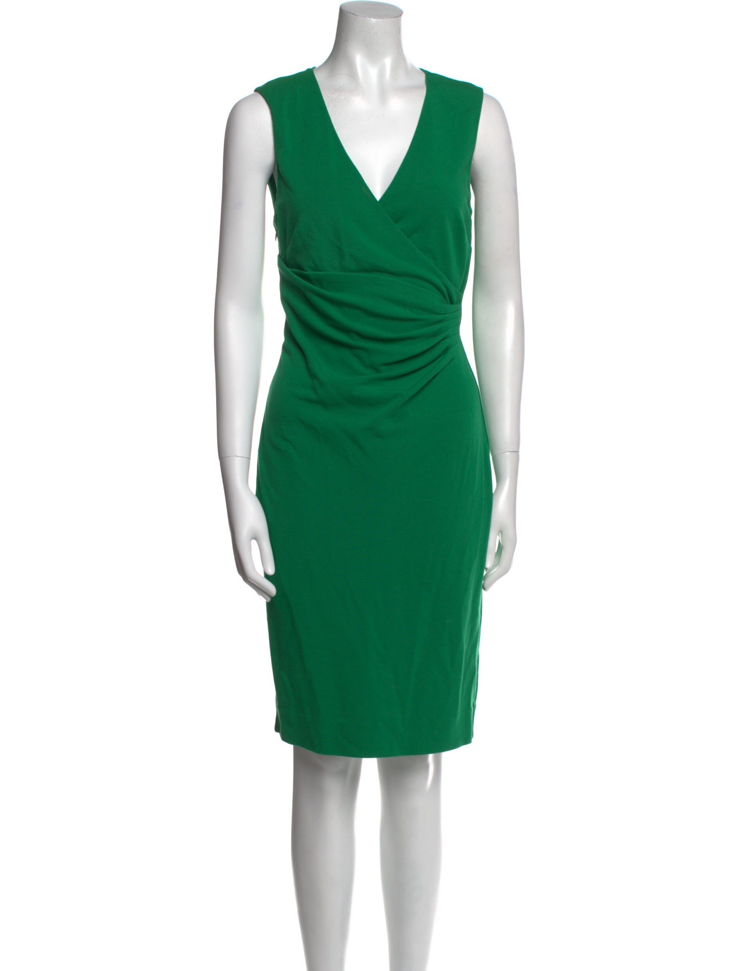 Diane von Furstenberg V-Neck Knee-Length Dress