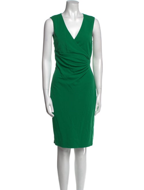 Diane von Furstenberg V-Neck Knee-Length Dress