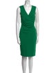 Diane von Furstenberg V-Neck Knee-Length Dress