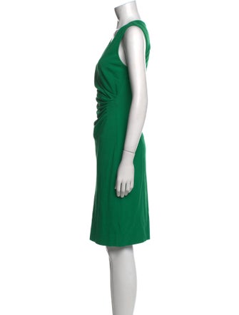 Diane von Furstenberg V-Neck Knee-Length Dress