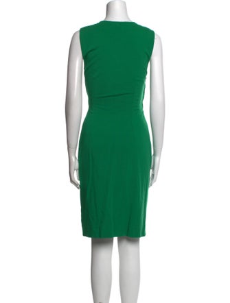 Diane von Furstenberg V-Neck Knee-Length Dress