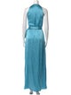 Diane von Furstenberg V-Neck Long Dress