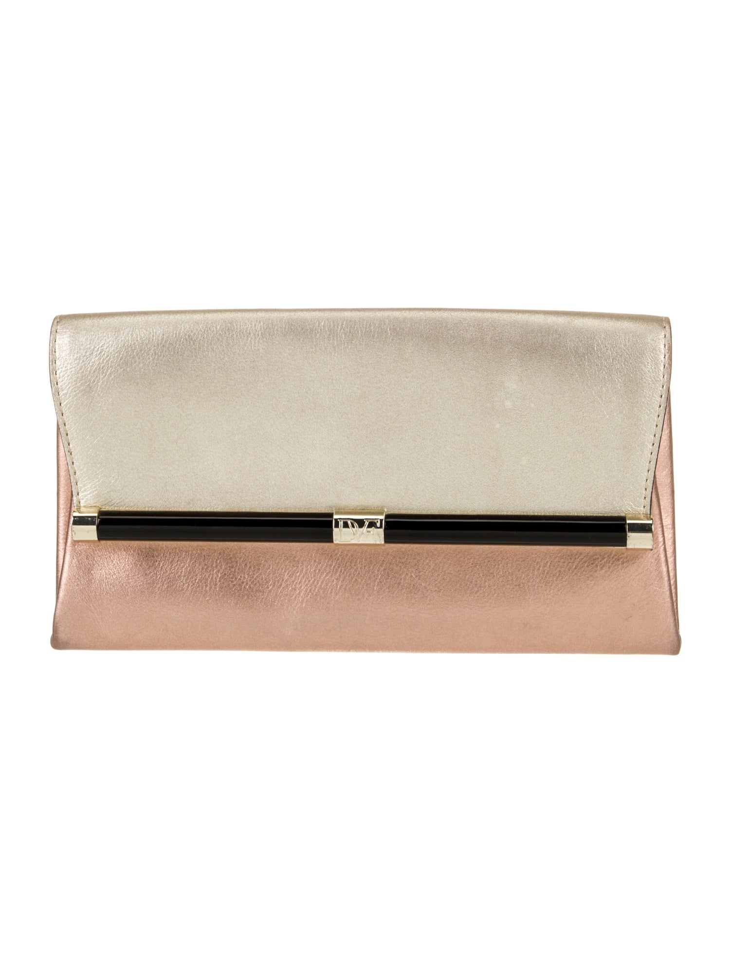 Diane von Furstenberg Leather Clutch