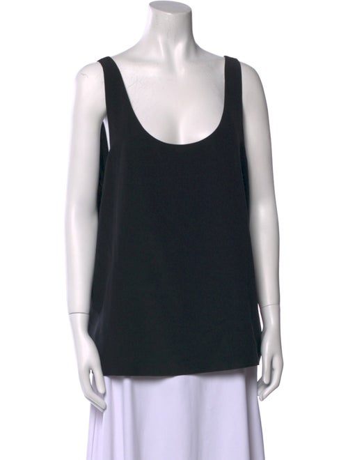 Diane von Furstenberg Silk Scoop Neck Top